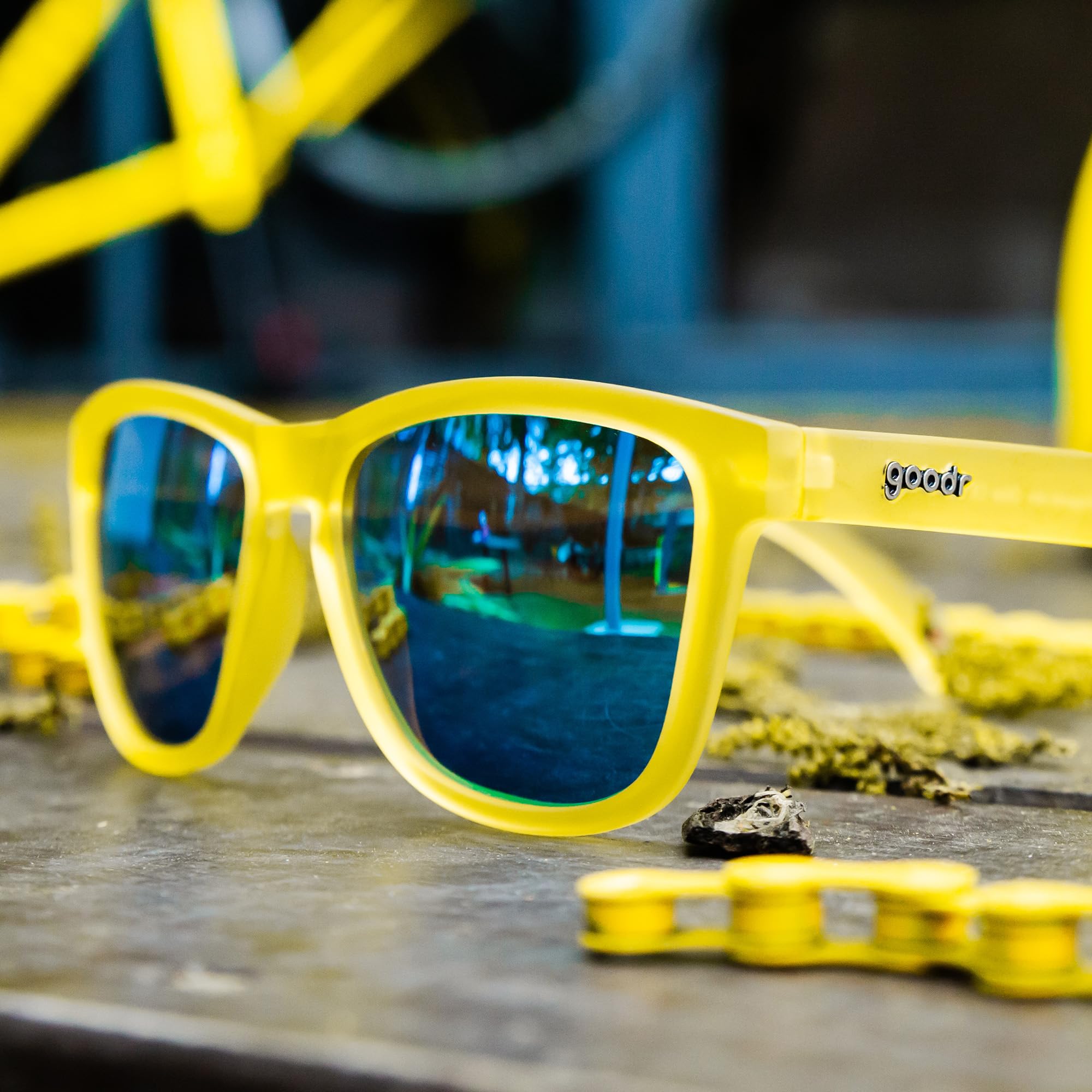 Foto 4 pulgar | Gafas De Sol Goodr Swedish Meatball Hangover Polarized Yellow - Venta Internacional.