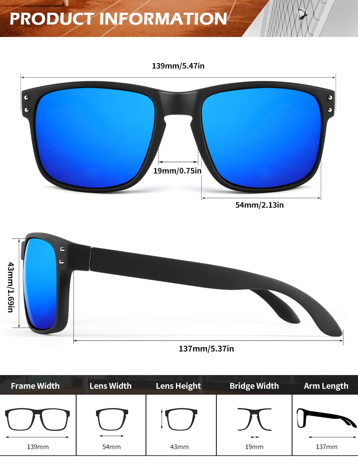 Foto 5 pulgar | Gafas De Sol Kaliyadi Polarizadas Con Protección Uv400 Para Hombre Y Mujer - Venta Internacional.