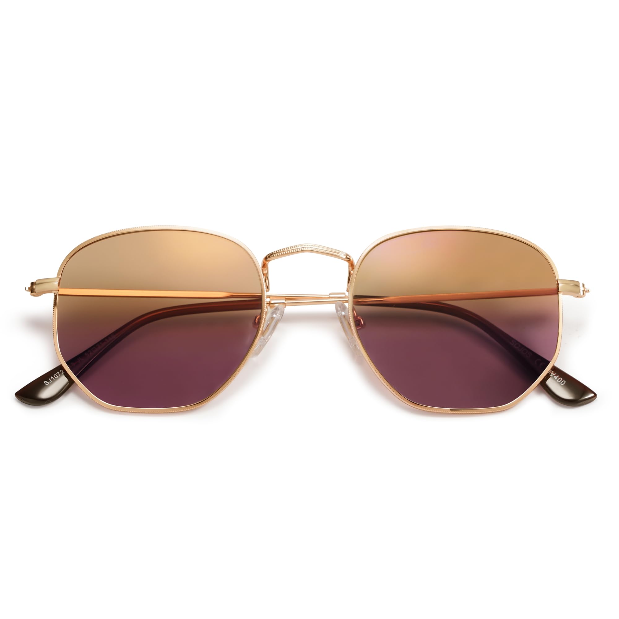 Foto 1 | Gafas De Sol Sojos Sj1072 Cuadradas Pequeñas Polarizadas Para Hombres/mujeres - Venta Internacional.