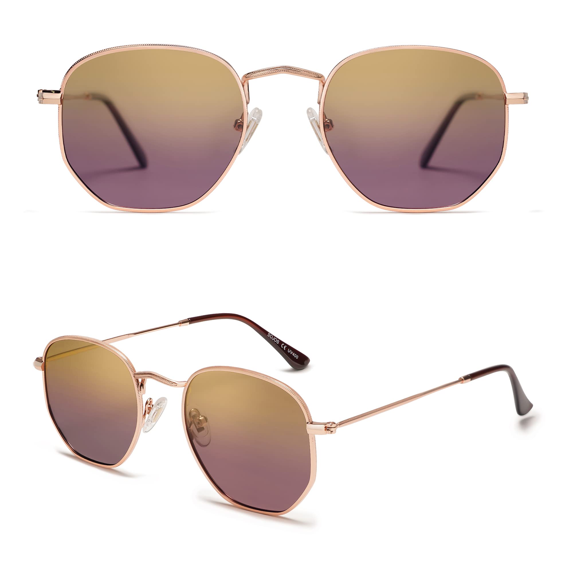 Foto 3 pulgar | Gafas De Sol Sojos Sj1072 Cuadradas Pequeñas Polarizadas Para Hombres/mujeres - Venta Internacional.