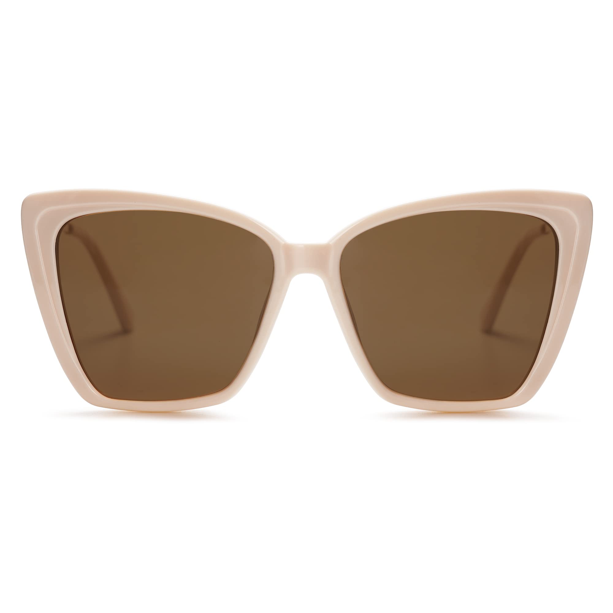 Foto 2 pulgar | Gafas De Sol Sojos Sj2206, Modernas, Polarizadas, Con Montura Blanca Para Mujer - Venta Internacional.