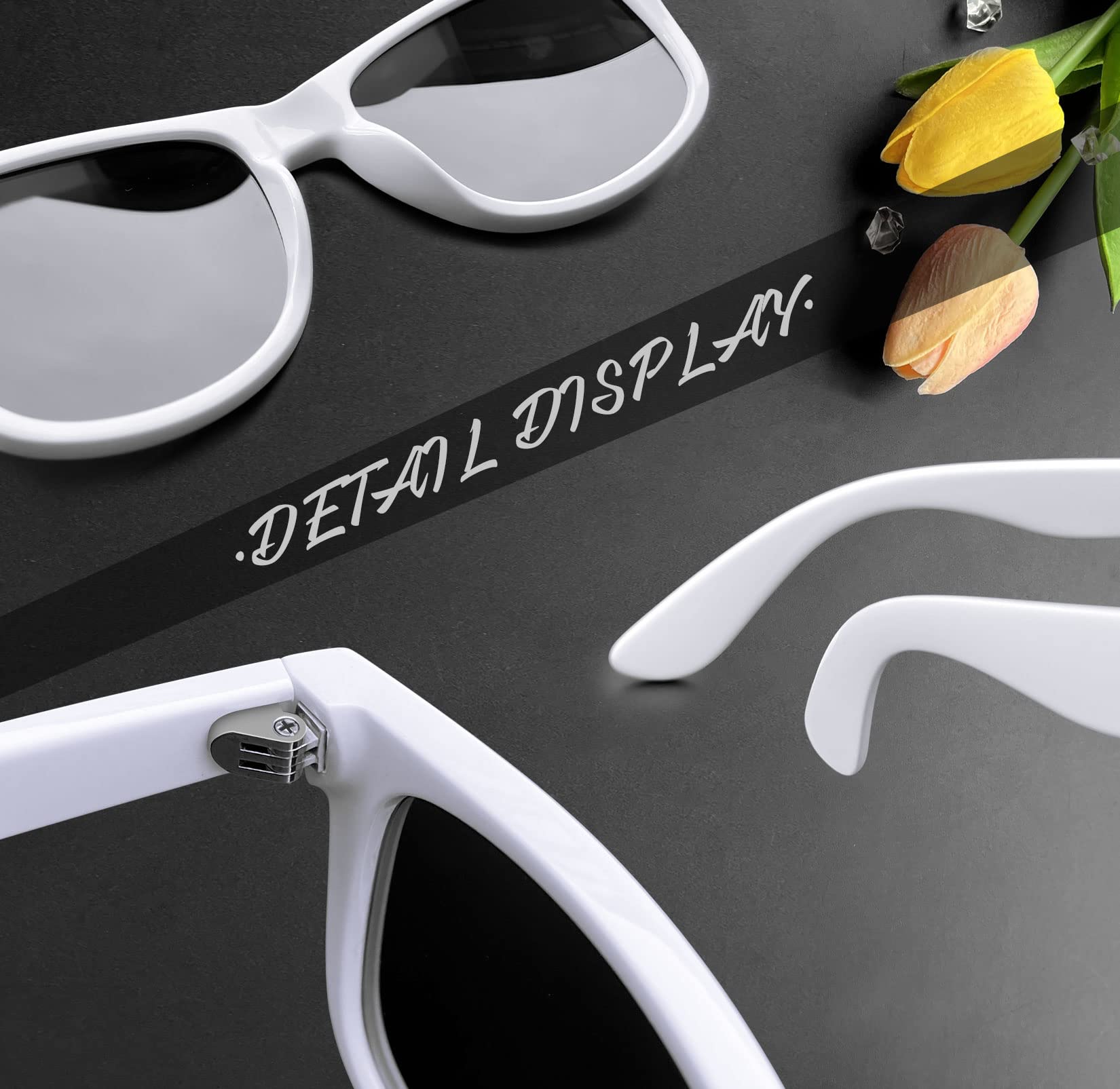 Foto 5 | Gafas De Sol Joopin Trendy Square Oversized Polarized Uv400 - Venta Internacional.