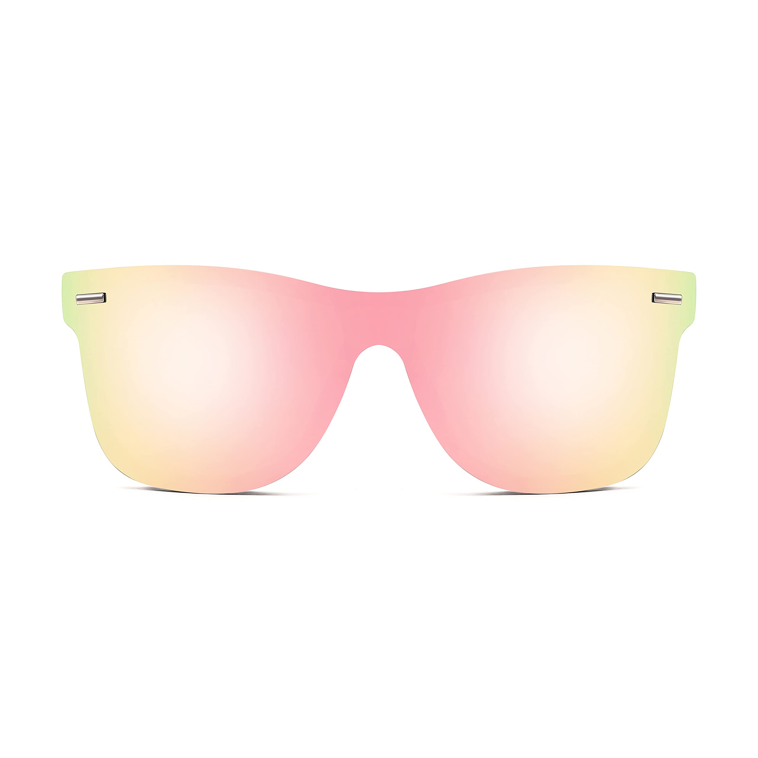 Foto 3 pulgar | Gafas De Sol Feisedy Rimless Mirrored Uv400 B4114 Para Mujeres Y Hombres - Venta Internacional.