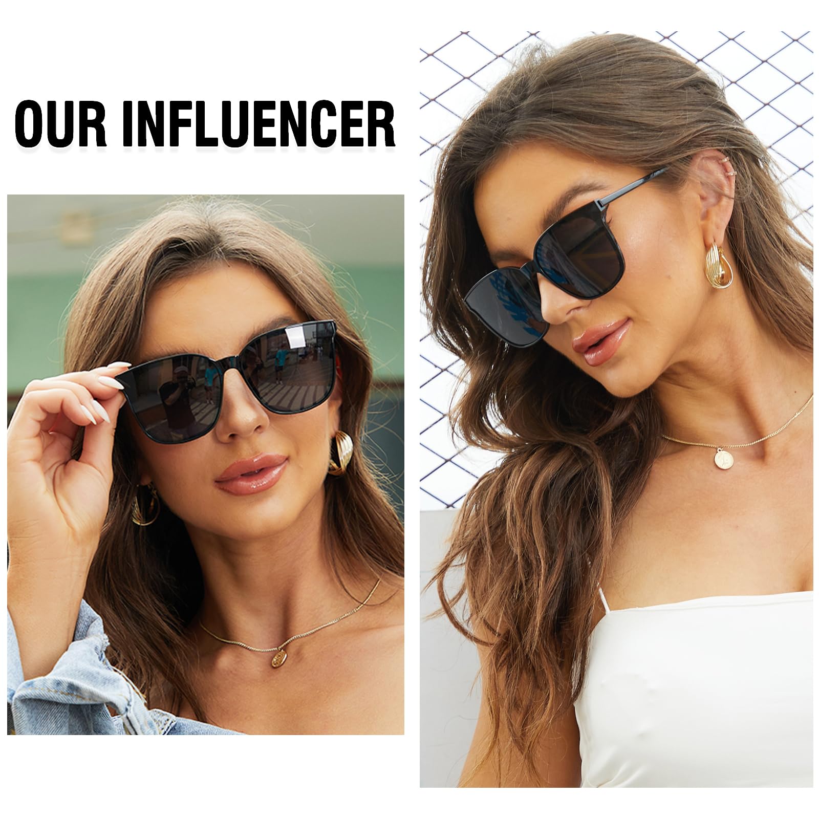 Foto 3 pulgar | Gafas De Sol Duco Retro Round W016 Polarized Uv400 Para Mujer - Venta Internacional.