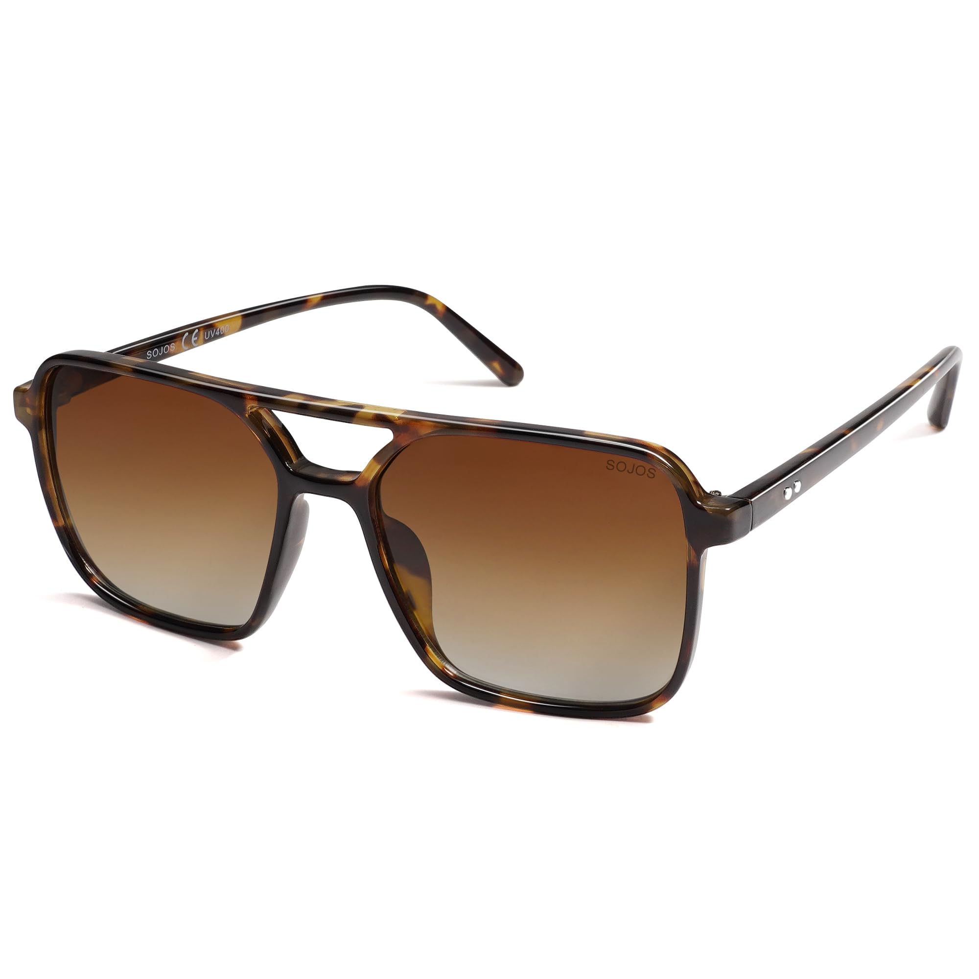 Foto 4 pulgar | Gafas De Sol Sojos Trendy Vintage Aviator Square Sj2327 - Venta Internacional.
