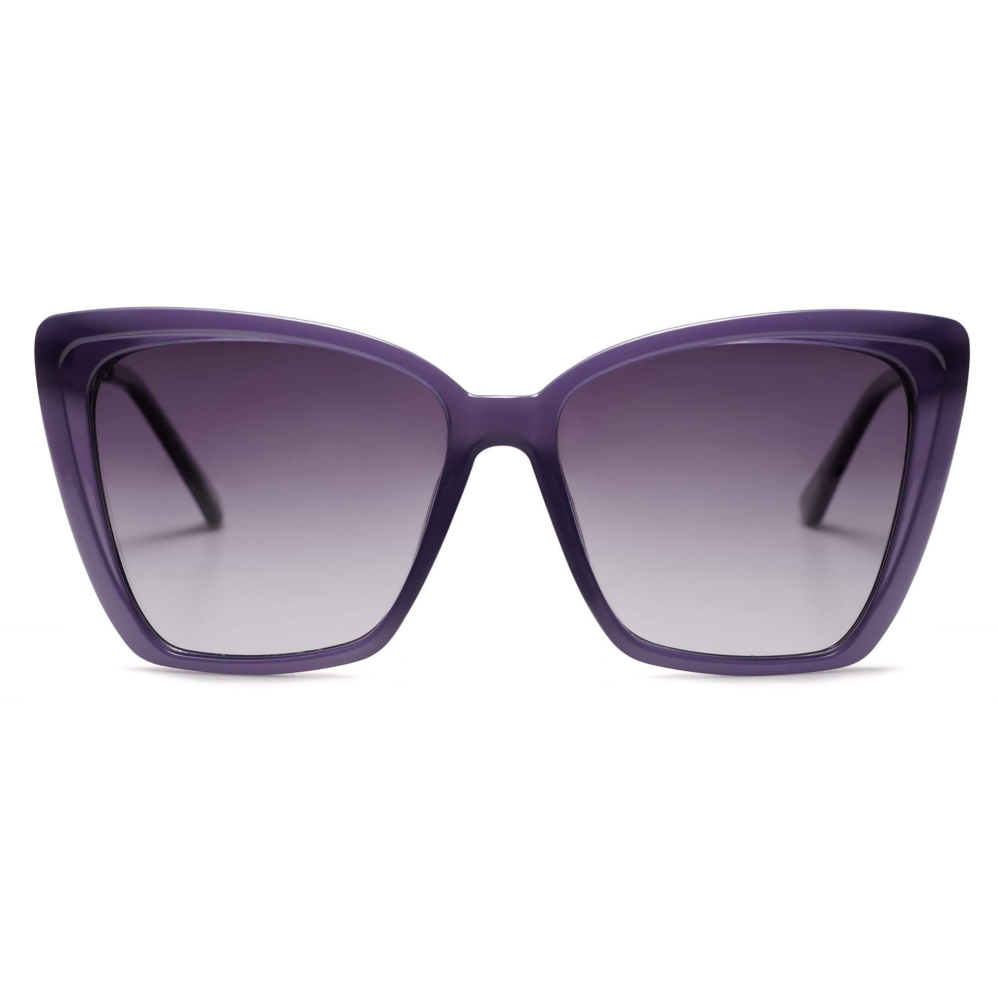 Gafas De Sol Sojos Sj2206, Modernas, Polarizadas, Para Mujer, Montura Morada - Venta Internacional.