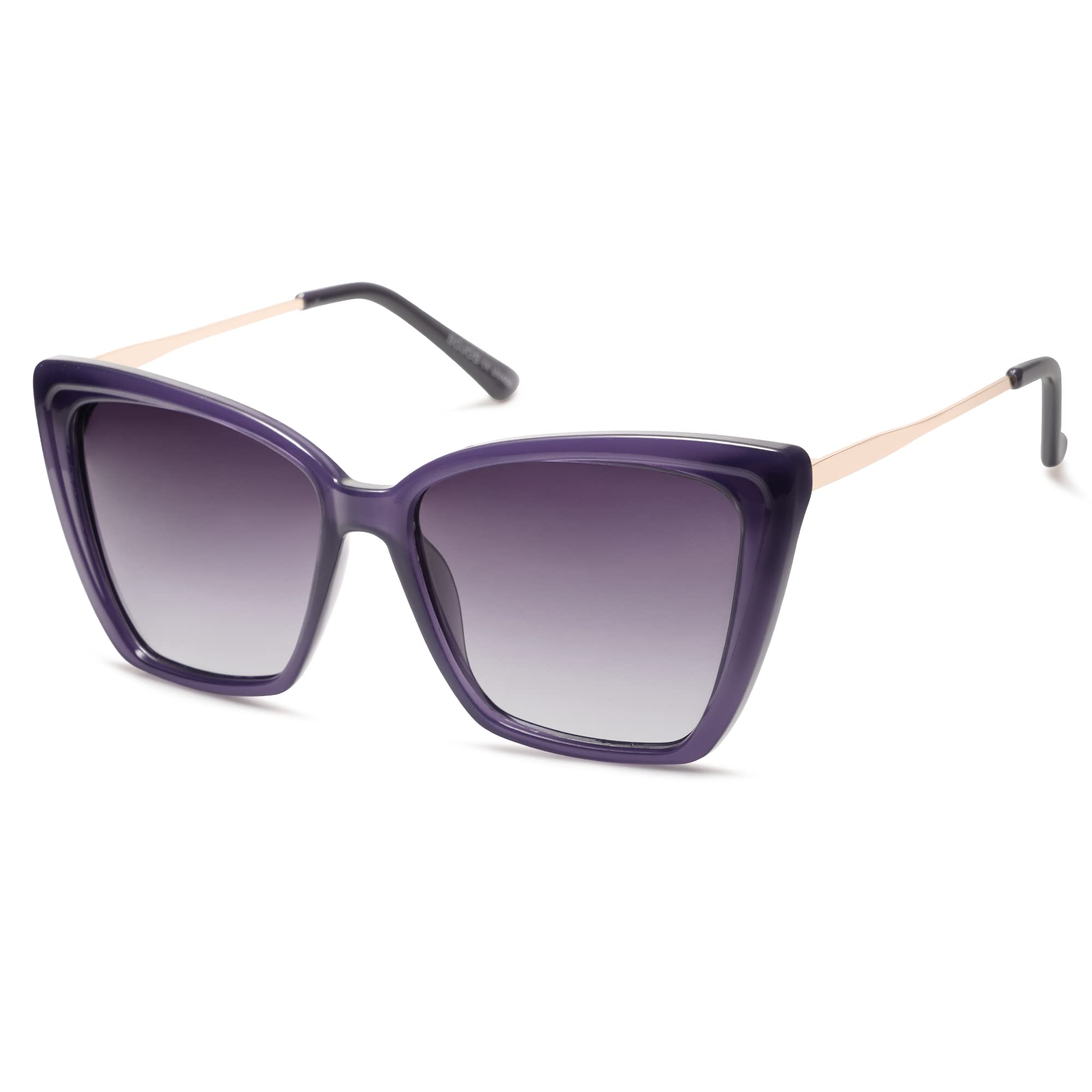 Foto 4 pulgar | Gafas De Sol Sojos Sj2206, Modernas, Polarizadas, Para Mujer, Montura Morada - Venta Internacional.