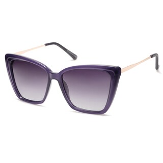 Foto 3 | Gafas De Sol Sojos Sj2206, Modernas, Polarizadas, Para Mujer, Montura Morada - Venta Internacional.