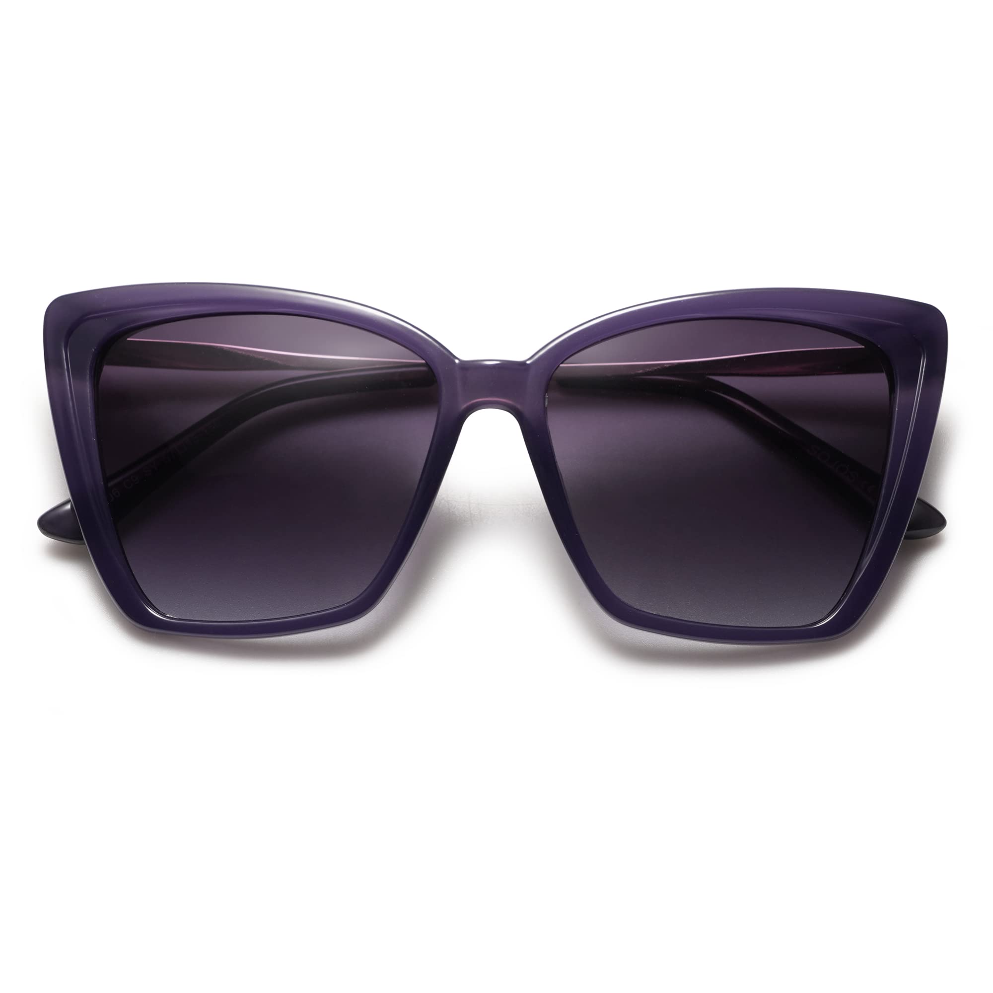 Foto 7 pulgar | Gafas De Sol Sojos Sj2206, Modernas, Polarizadas, Para Mujer, Montura Morada - Venta Internacional.