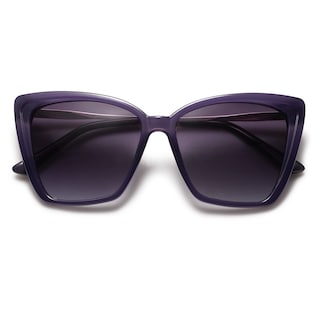 Foto 6 | Gafas De Sol Sojos Sj2206, Modernas, Polarizadas, Para Mujer, Montura Morada - Venta Internacional.