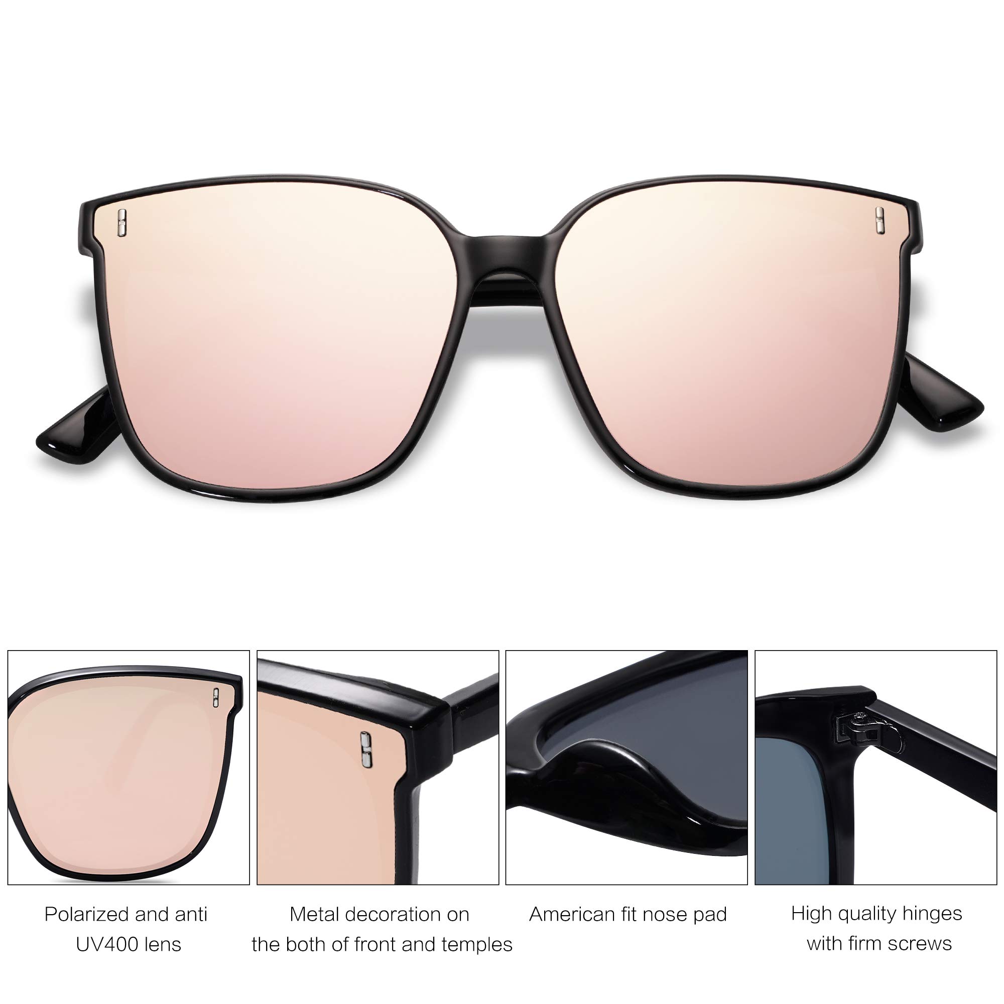 Foto 5 pulgar | Gafas De Sol Sojos Sj2157 De Estilo Vintage Para Mujer Y Hombre - Venta Internacional.
