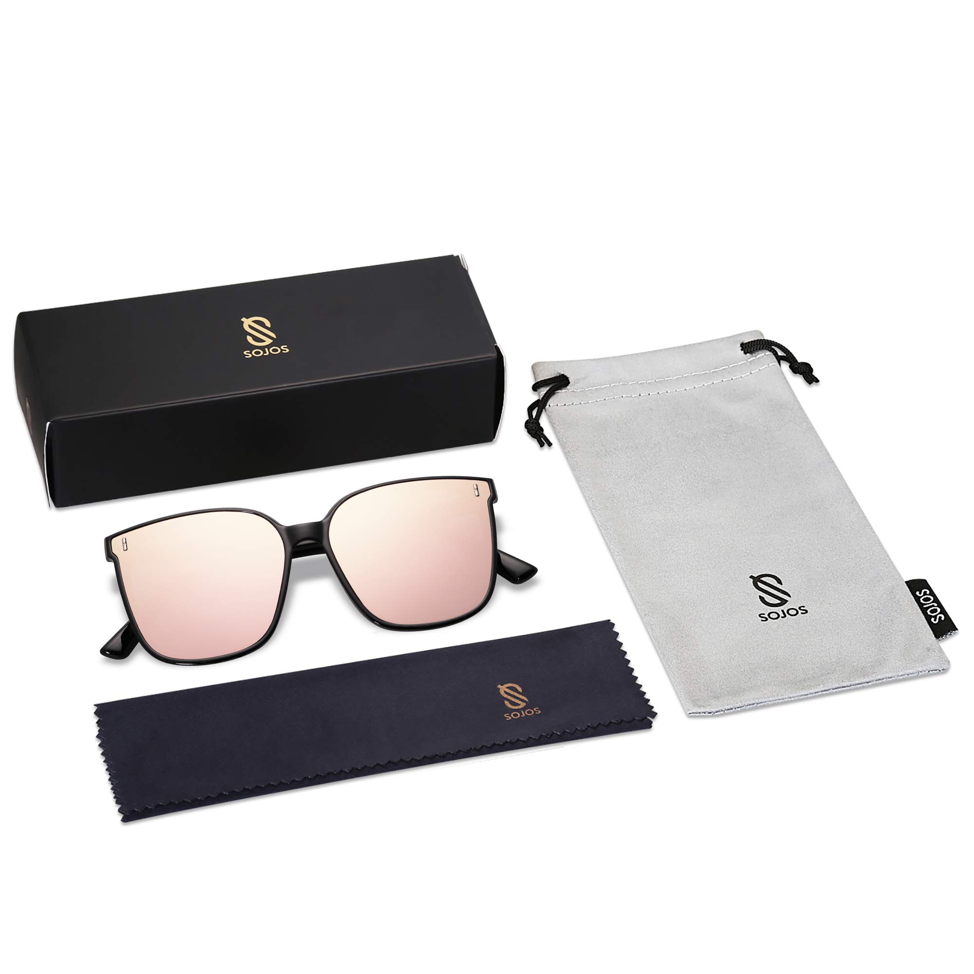 Foto 7 pulgar | Gafas De Sol Sojos Sj2157 De Estilo Vintage Para Mujer Y Hombre - Venta Internacional.