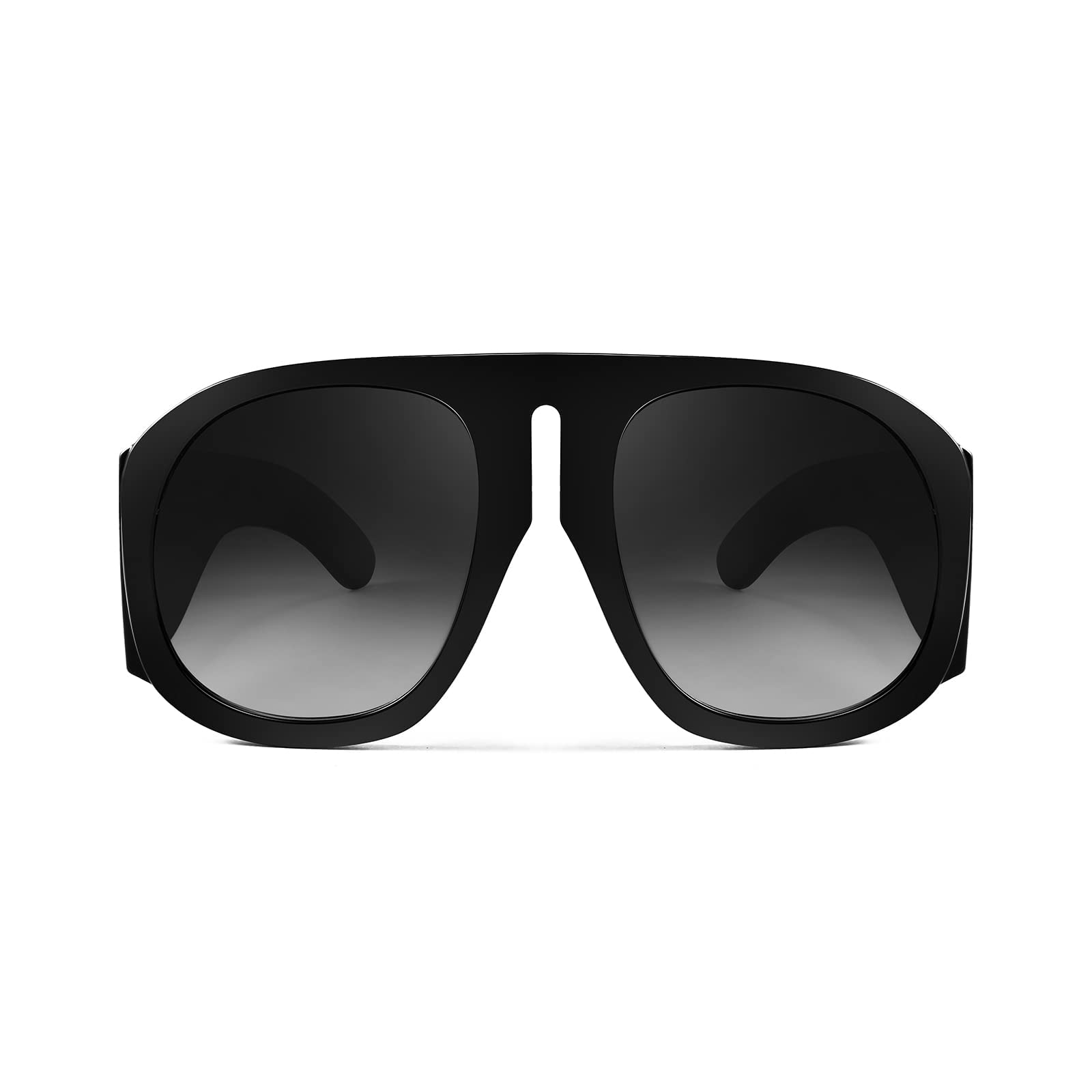 Foto 2 pulgar | Gafas De Sol Feisedy Retro Aviator Oversized Vintage 70s 80s - Venta Internacional.