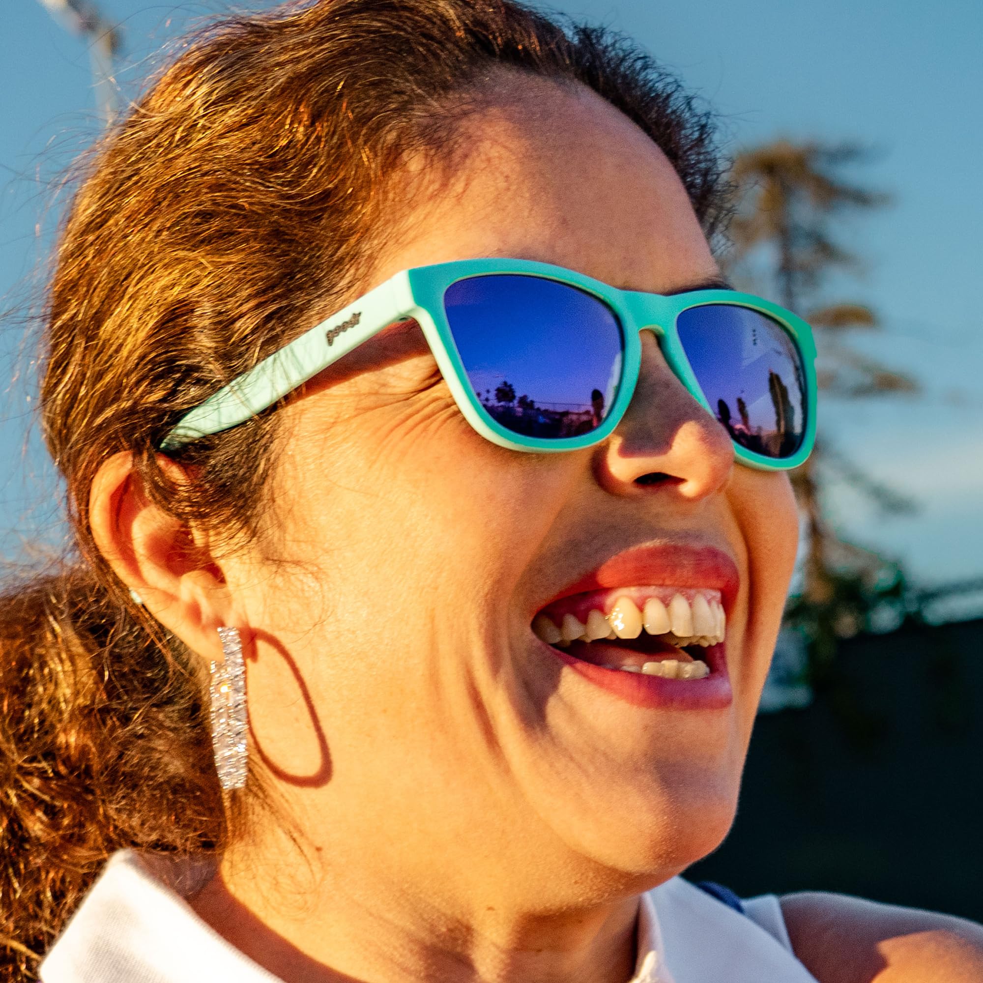 Foto 5 pulgar | Gafas De Sol Goodr Electric Dinotopia Carnival Polarized - Venta Internacional.