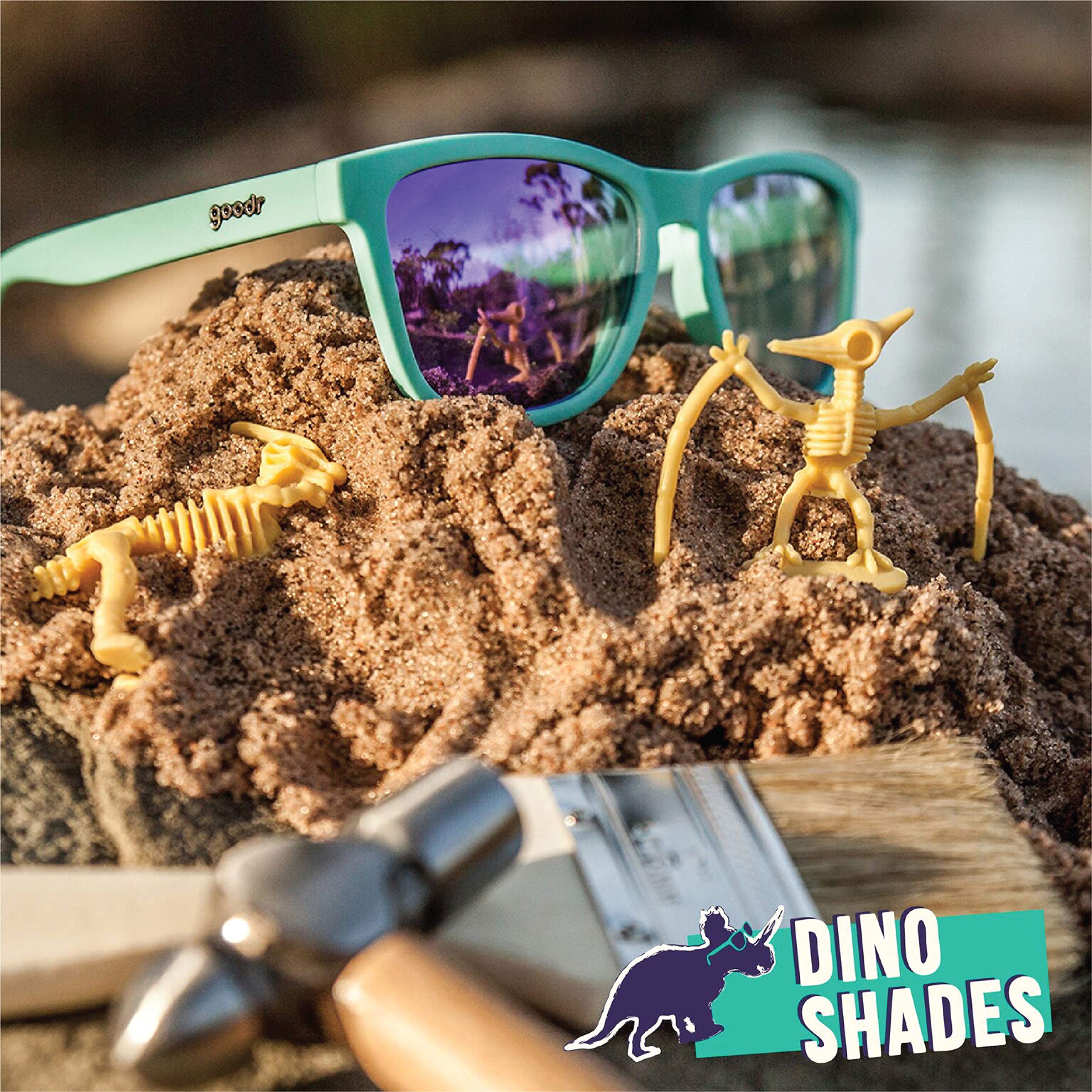 Foto 6 pulgar | Gafas De Sol Goodr Electric Dinotopia Carnival Polarized - Venta Internacional.