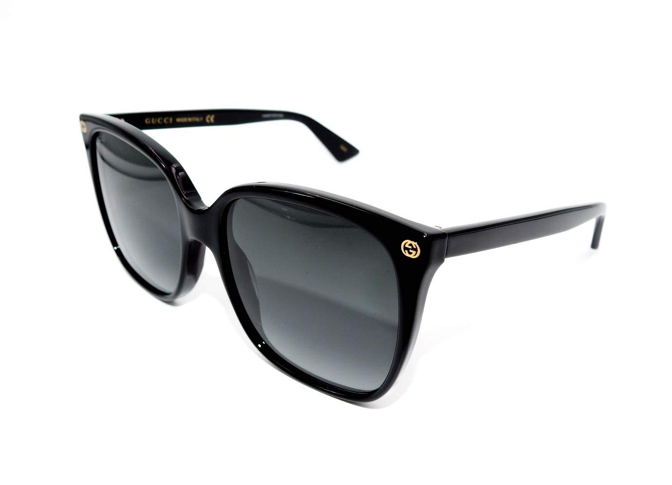 Gafas De Sol Gucci Lightness Square Para Mujer Negro/gris - Venta Internacional.
