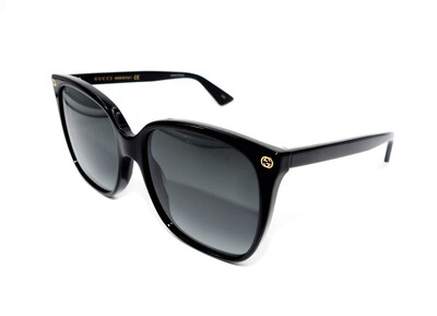 Foto 1 | Gafas De Sol Gucci Lightness Square Para Mujer Negro/gris - Venta Internacional.