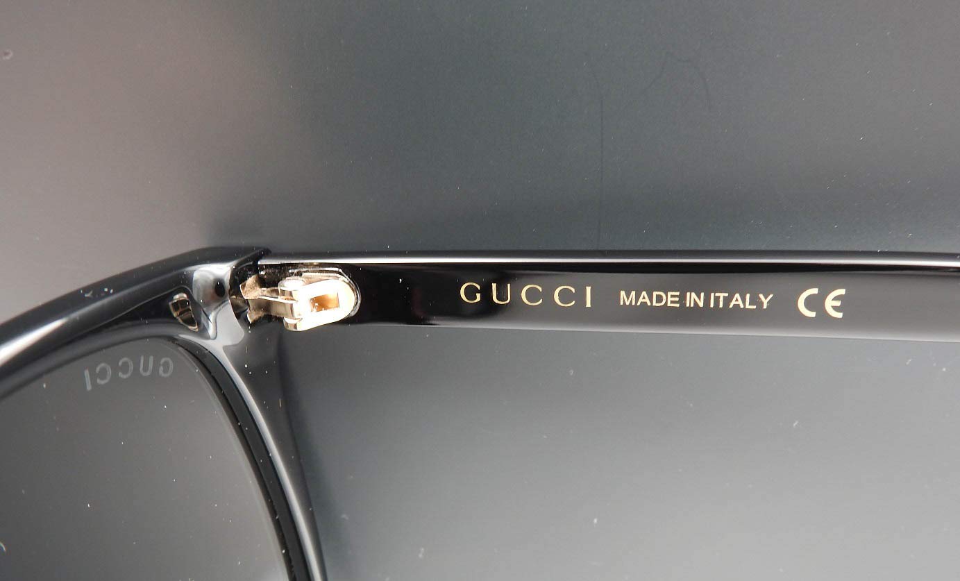 Foto 6 pulgar | Gafas De Sol Gucci Lightness Square Para Mujer Negro/gris - Venta Internacional.