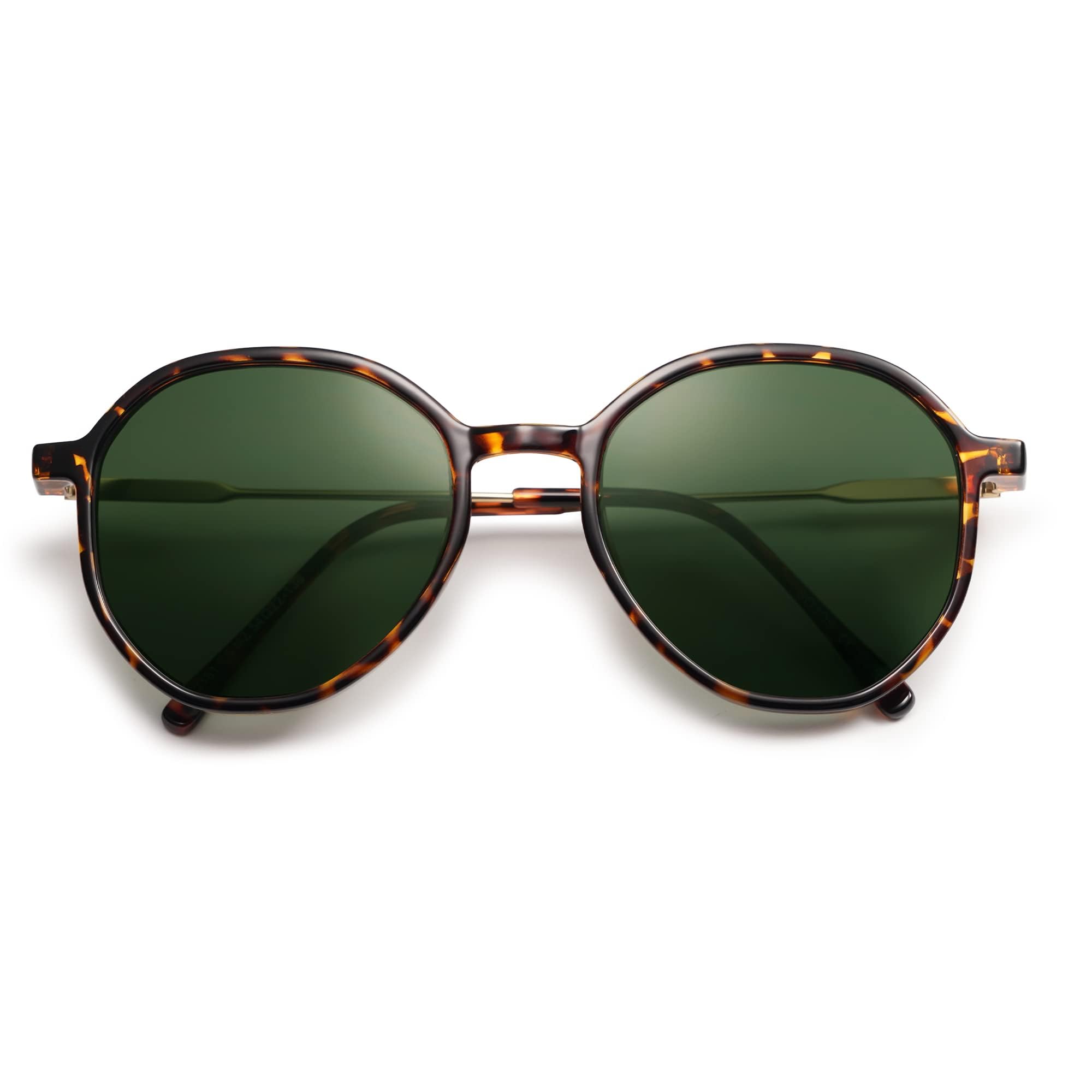 Gafas De Sol Sojos Sj2181 Hexagonales Redondas Para Mujer Con Montura En Forma De Tortuga - Venta Internacional.