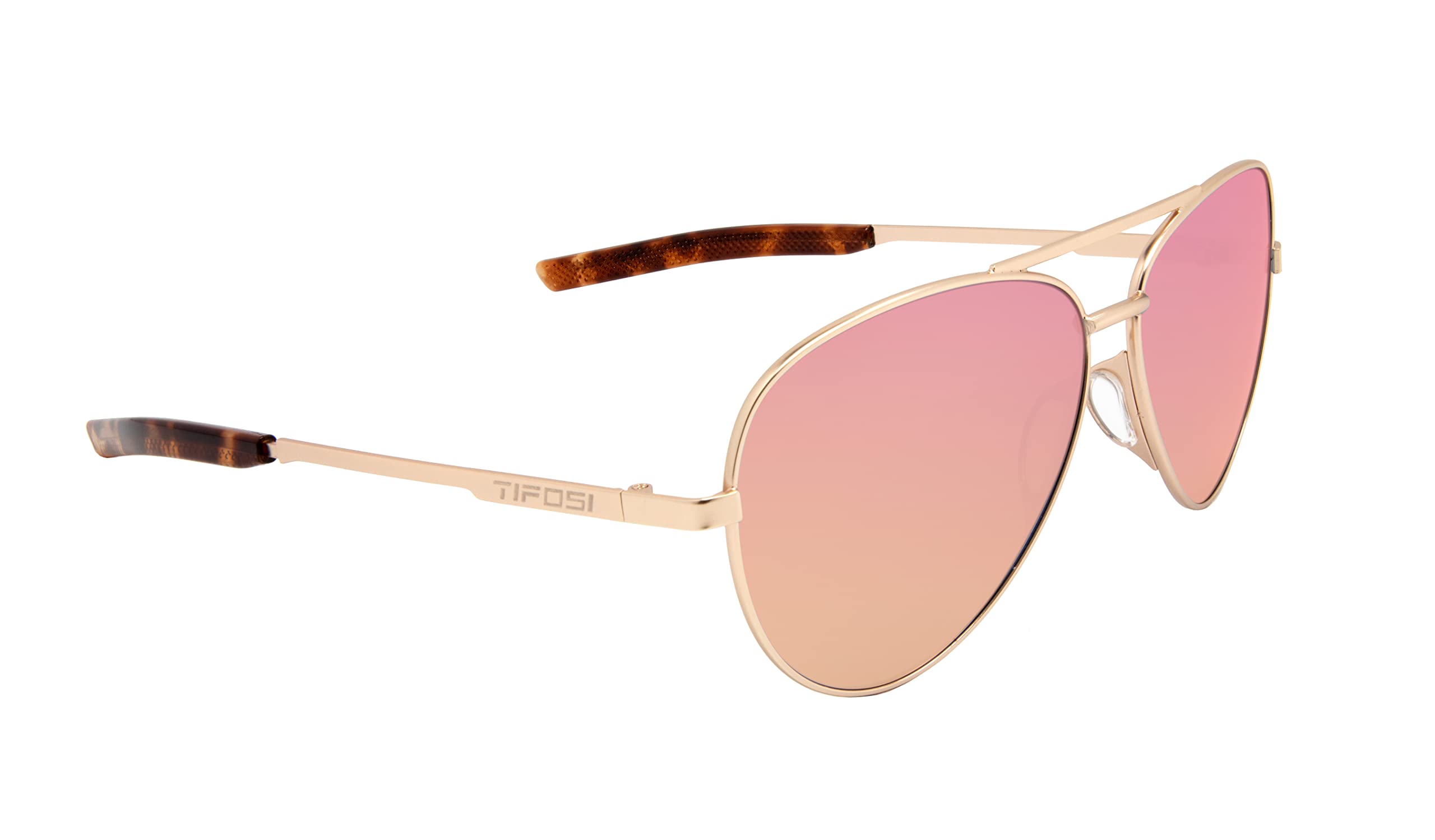 Foto 8 pulgar | Gafas De Sol Tifosi Optics Shwae Aviator Con Espejo Dorado/rosa - Venta Internacional.