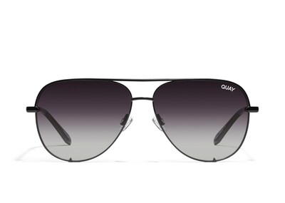 Foto 1 | Gafas De Sol Quay High Key, Extra Grandes, Polarizadas, Color Aviador, Color Negro - Venta Internacional.