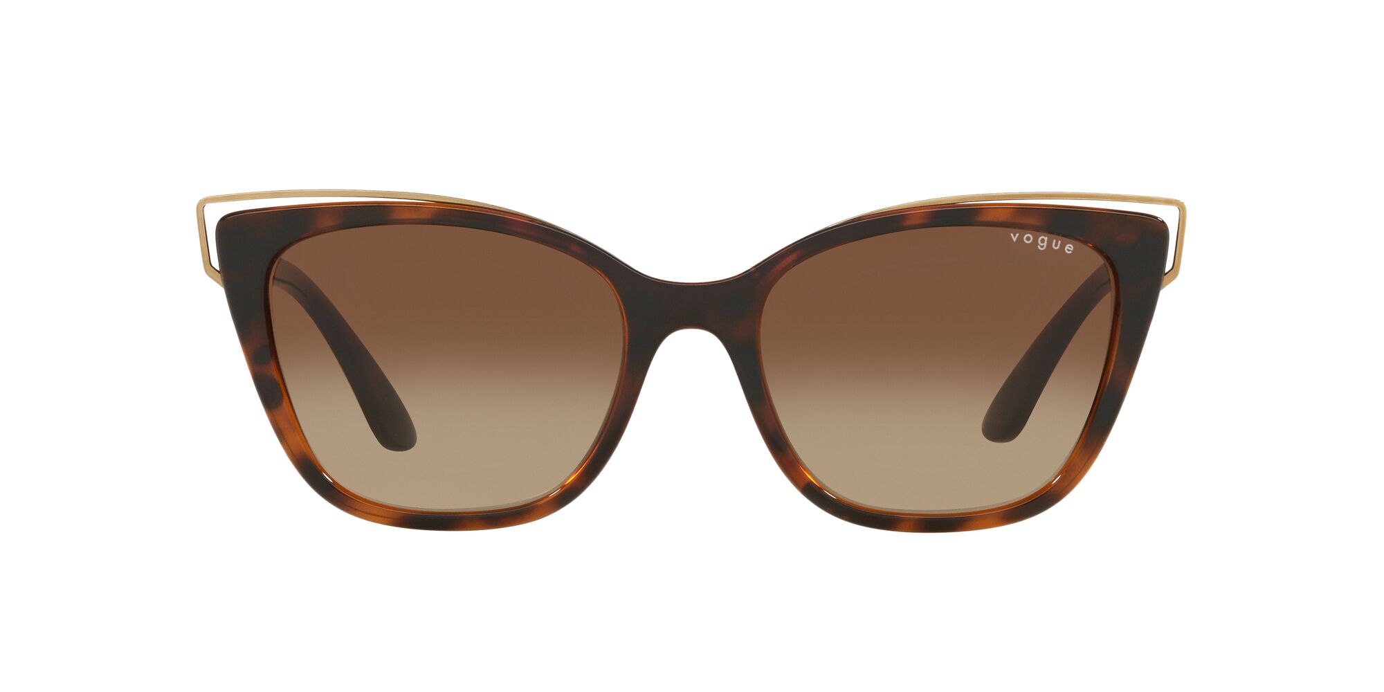 Foto 2 pulgar | Lente De Sol Vogue Gradient Brown