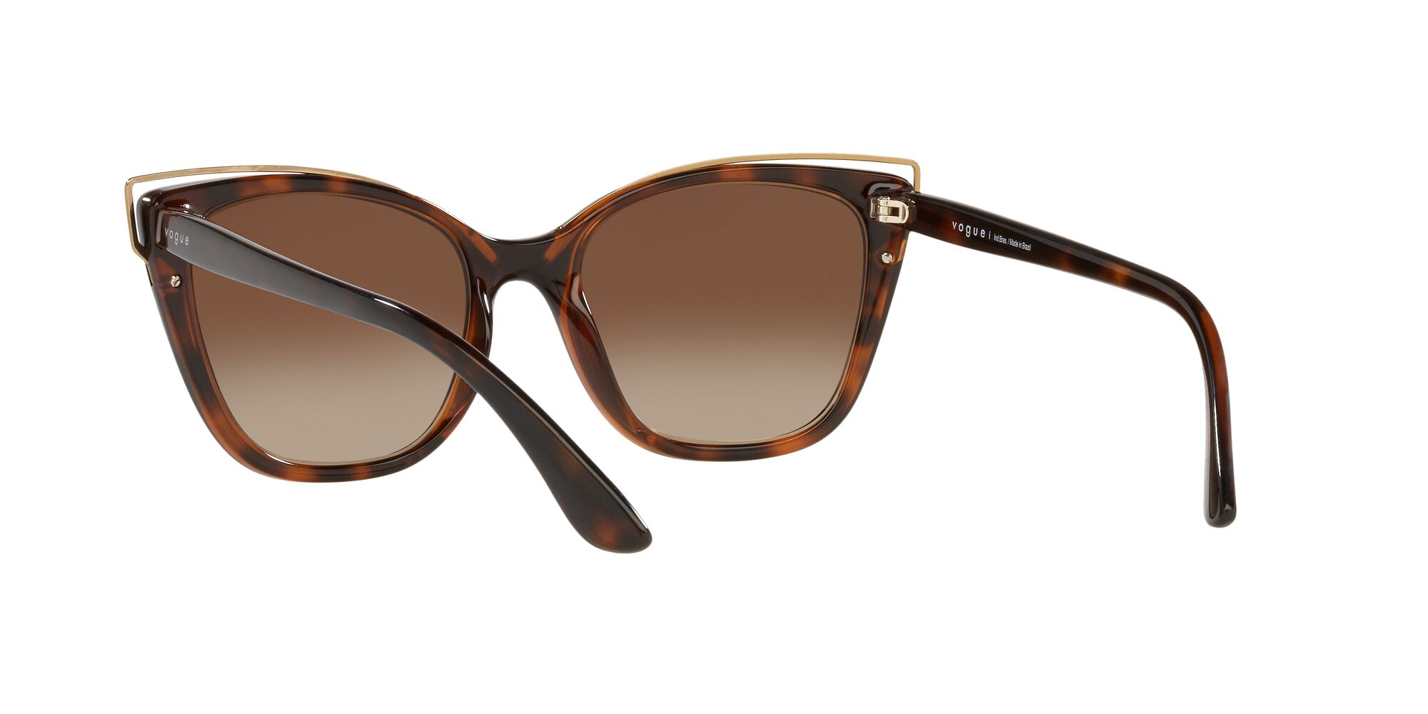 Foto 7 pulgar | Lente De Sol Vogue Gradient Brown