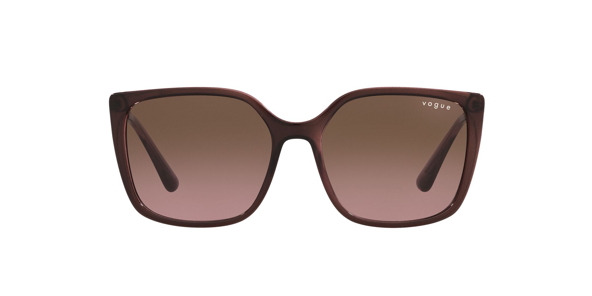 Lente De Sol Vogue Pink Gradient Brown