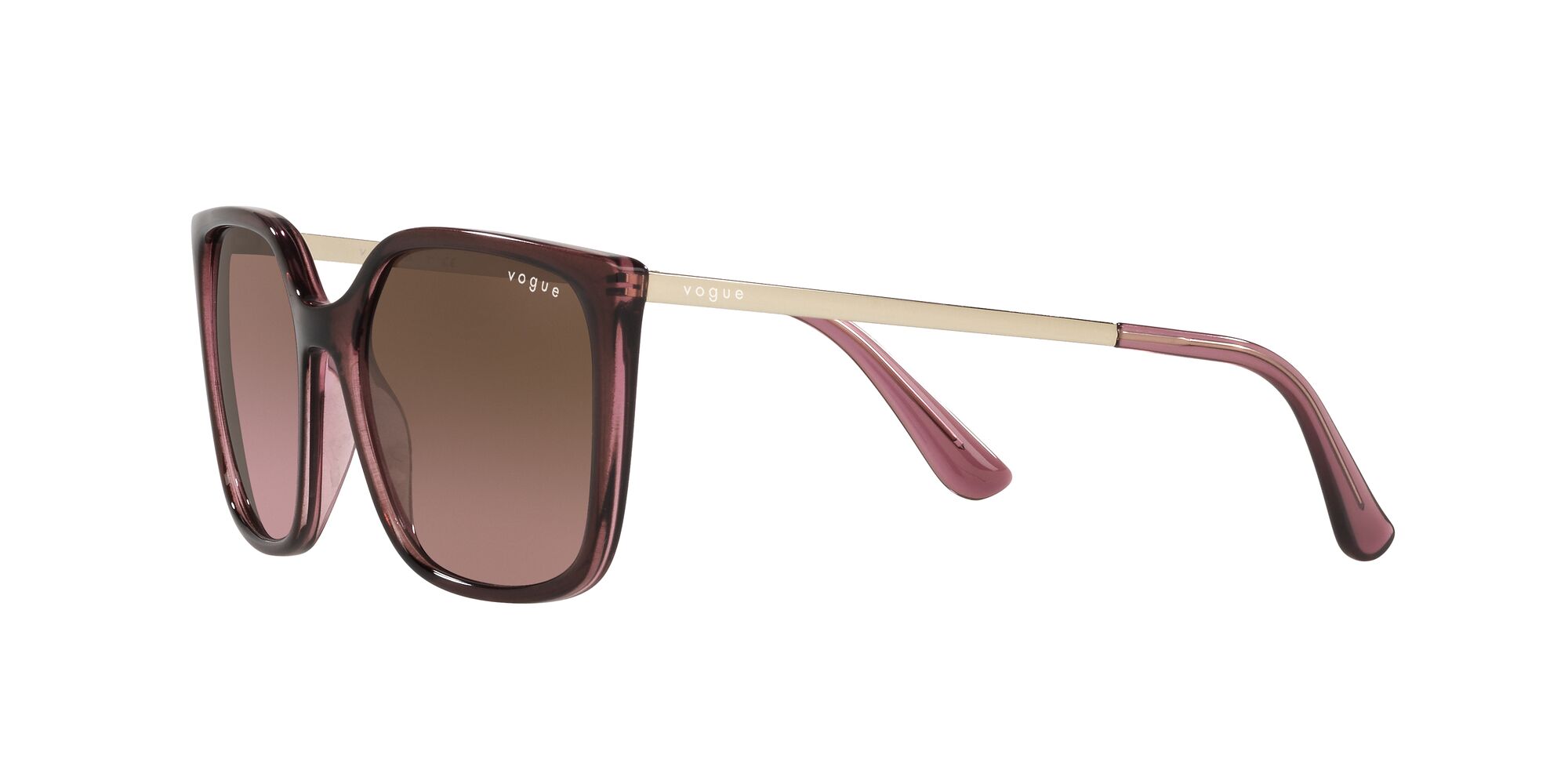 Foto 4 pulgar | Lente De Sol Vogue Pink Gradient Brown