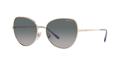 Foto 2 | Lente De Sol Vogue Grey Gradient Blue Polarizado