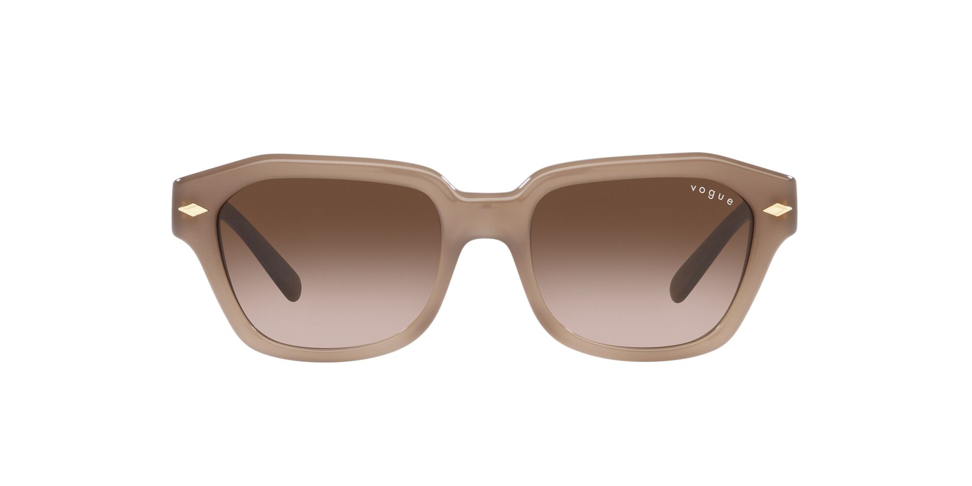 Lente De Sol Vogue Brown Gradient