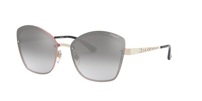 Foto 2 | Lente De Sol Vogue Light Grey Mirror Grad Silver
