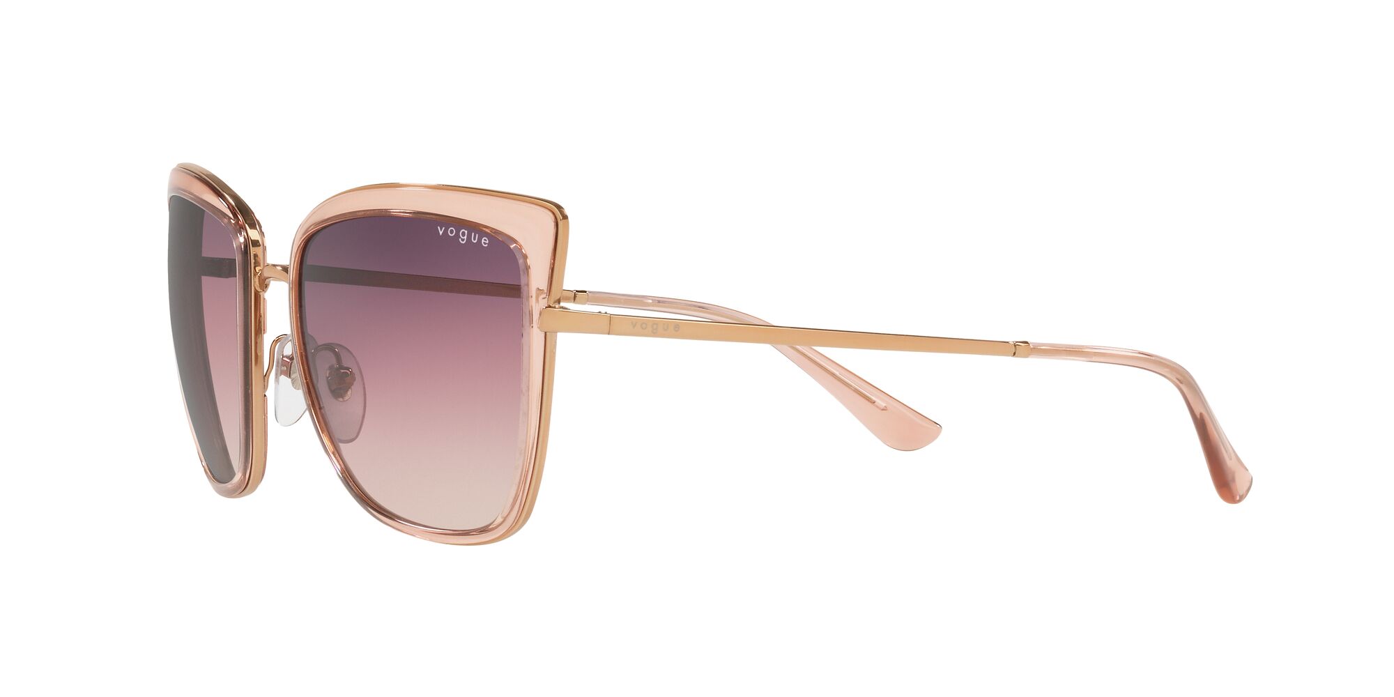 Foto 4 pulgar | Lente De Sol Vogue Tri-grad Lt Brown/violet/blue