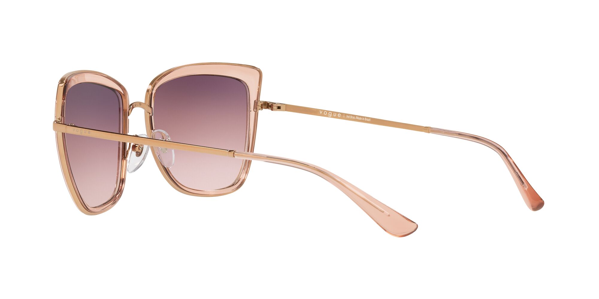 Foto 6 pulgar | Lente De Sol Vogue Tri-grad Lt Brown/violet/blue