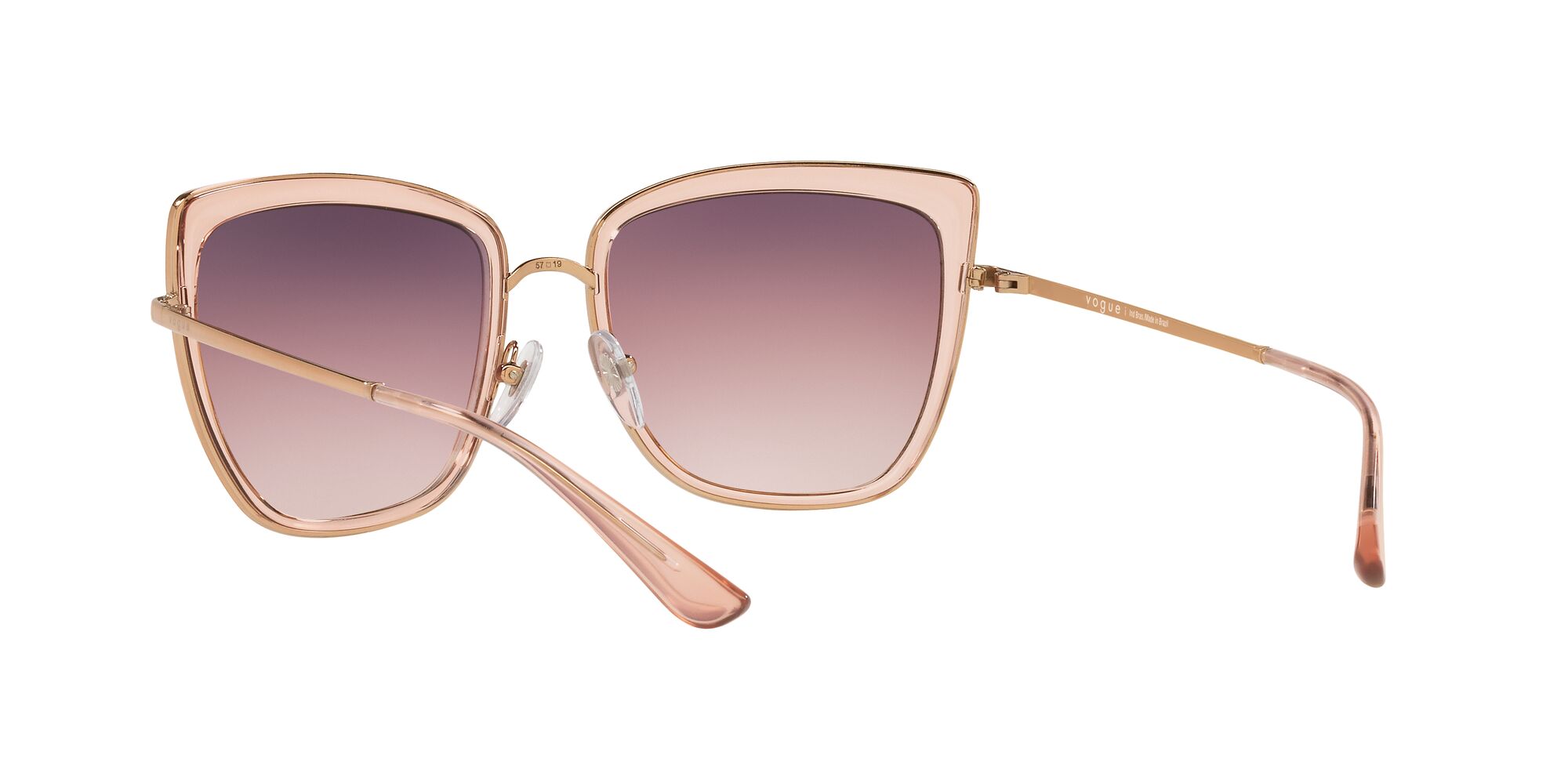 Foto 7 pulgar | Lente De Sol Vogue Tri-grad Lt Brown/violet/blue