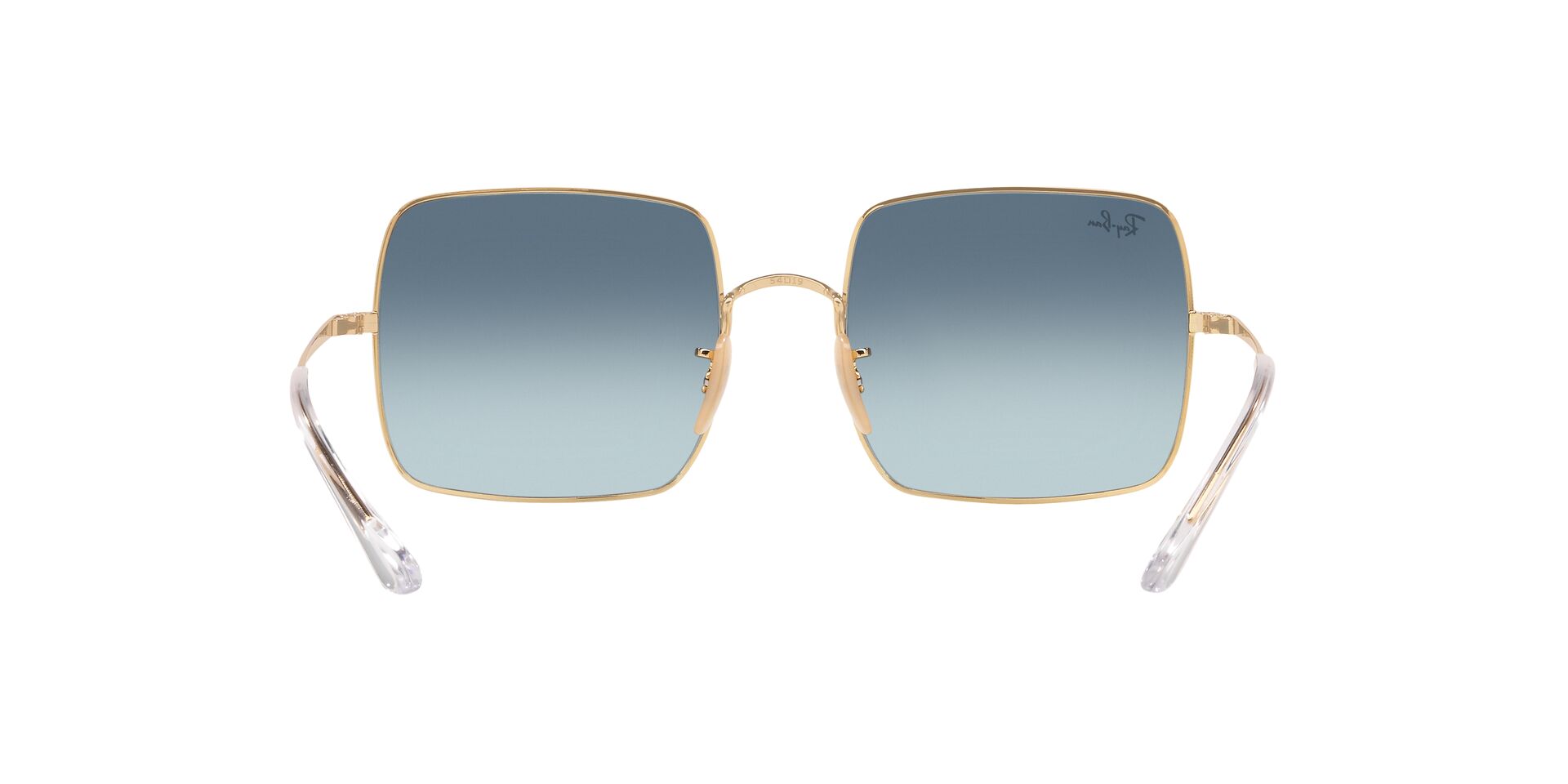 Foto 7 pulgar | Lente De Sol Ray-ban Square Blue Gradient Grey