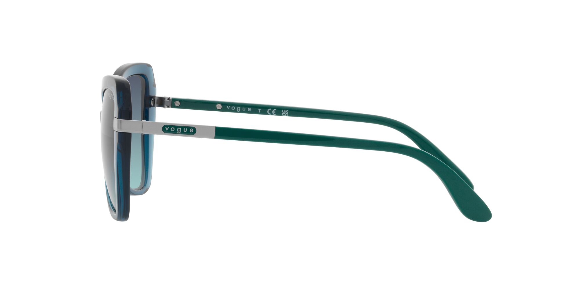 Foto 5 pulgar | Lente De Sol Vogue Azure Gradient Dark Blue