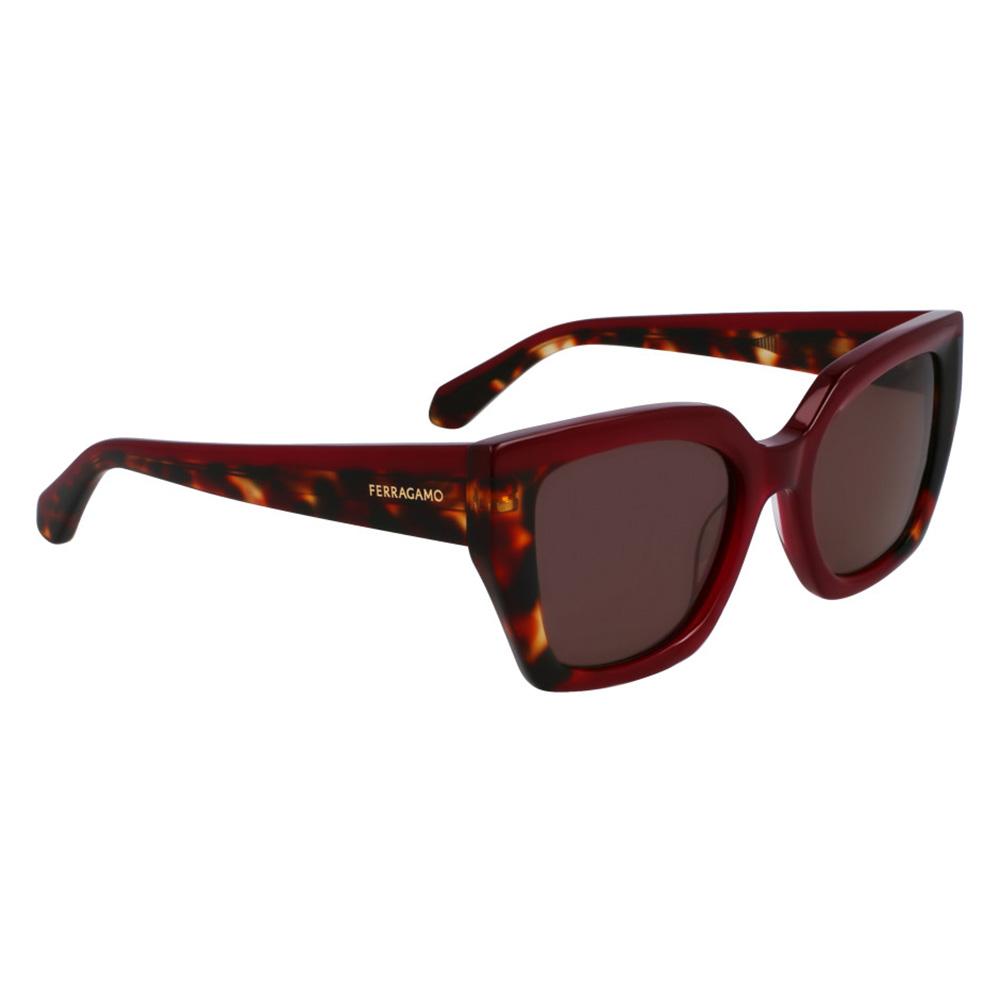 Foto 9 pulgar | Lentes de Sol Ferragamo Sf2035s Rojo Havana