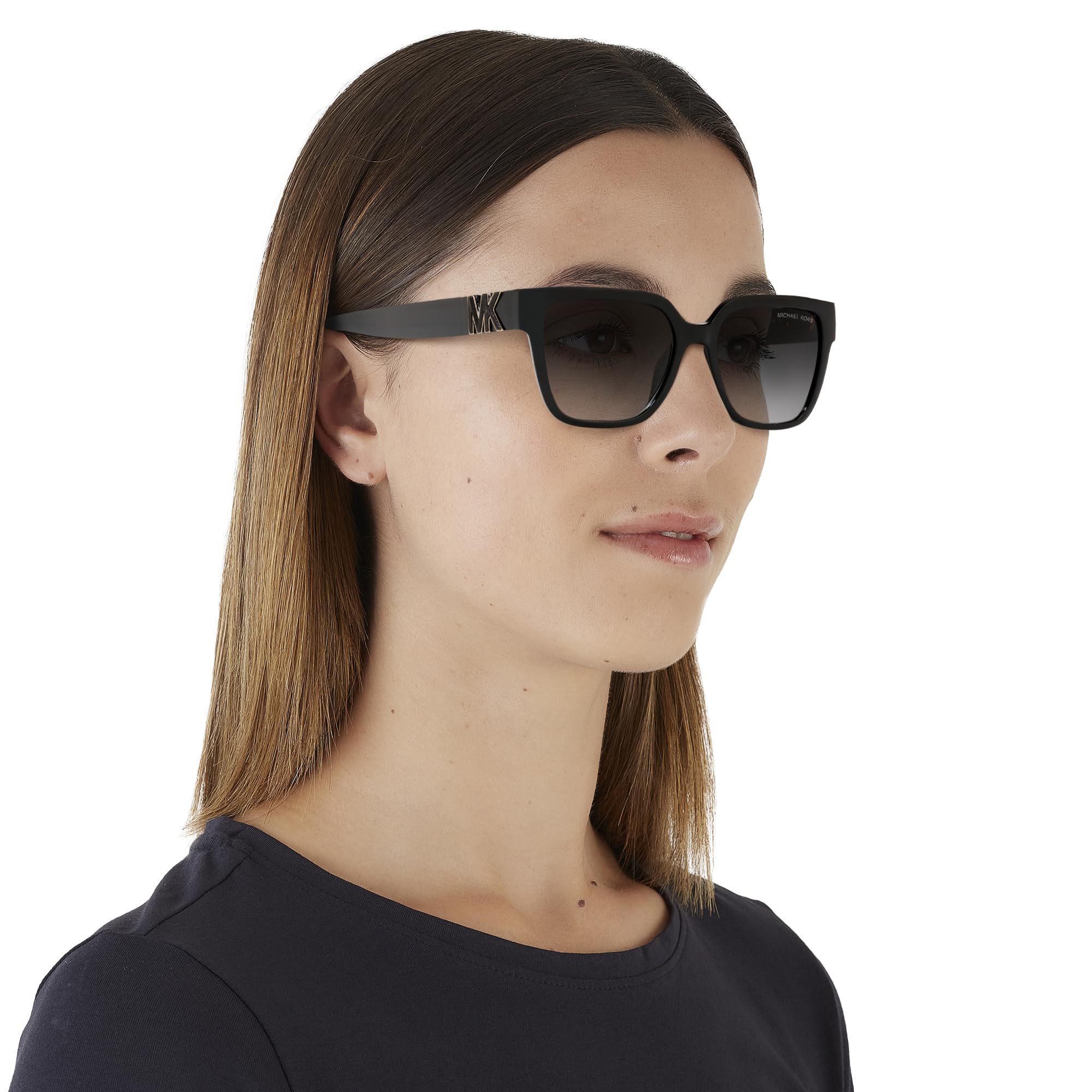 Foto 8 pulgar | Gafas De Sol Michael Kors Mk2170u Karlie Negro/gris Oscuro - Venta Internacional.