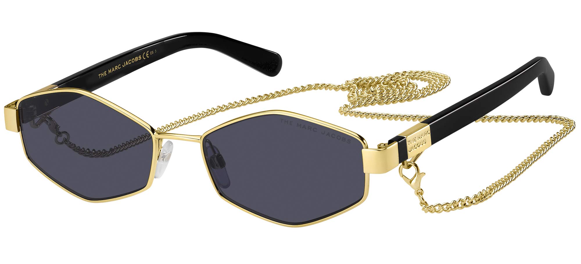 Gafas De Sol Marc Jacobs Marc 496/s Gold/grey Para Mujer - Venta Internacional.