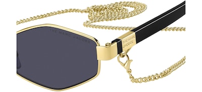 Foto 3 | Gafas De Sol Marc Jacobs Marc 496/s Gold/grey Para Mujer - Venta Internacional.