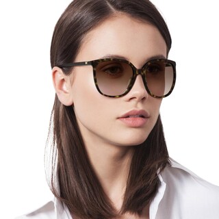 Foto 6 | Gafas De Sol Michael Kors Mk2137u Anaheim Negro/gris Oscuro - Venta Internacional.