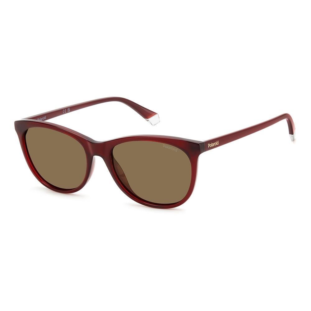 Foto 1 | Lentes Sol Polaroid Mujer Burgundy 206729lhf55sp