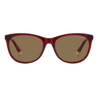 Foto 3 | Lentes Sol Polaroid Mujer Burgundy 206729lhf55sp