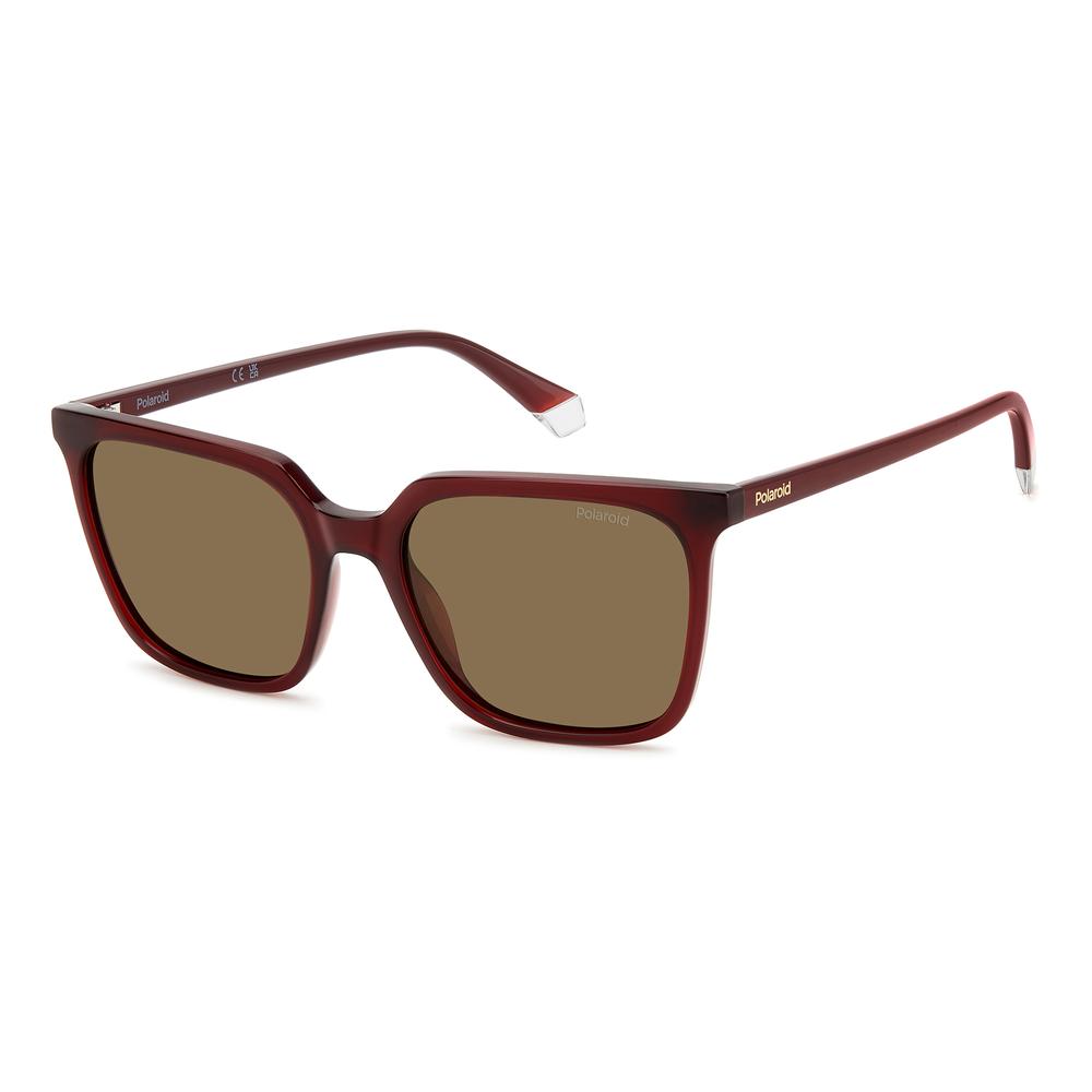 Foto 2 pulgar | Lentes Sol Polaroid Mujer Burgundy 206731lhf55sp