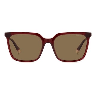 Foto 3 | Lentes Sol Polaroid Mujer Burgundy 206731lhf55sp