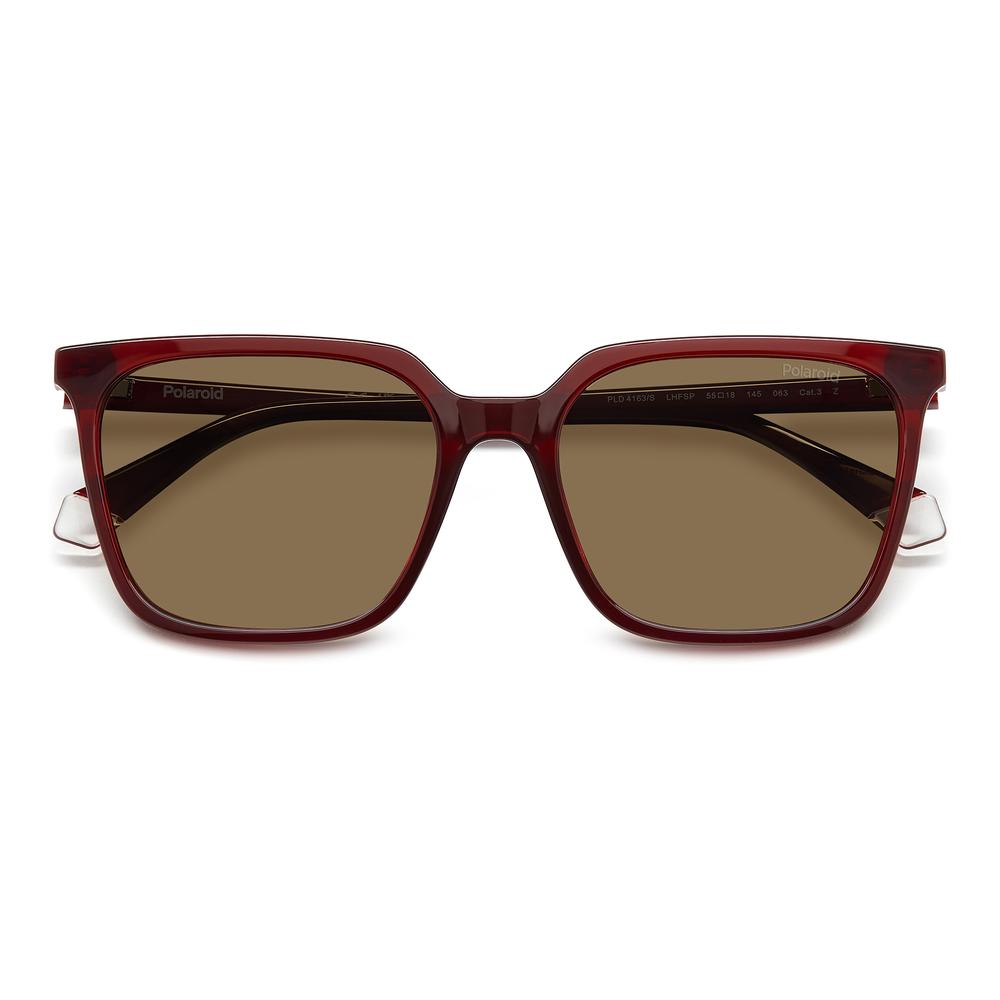 Foto 5 pulgar | Lentes Sol Polaroid Mujer Burgundy 206731lhf55sp