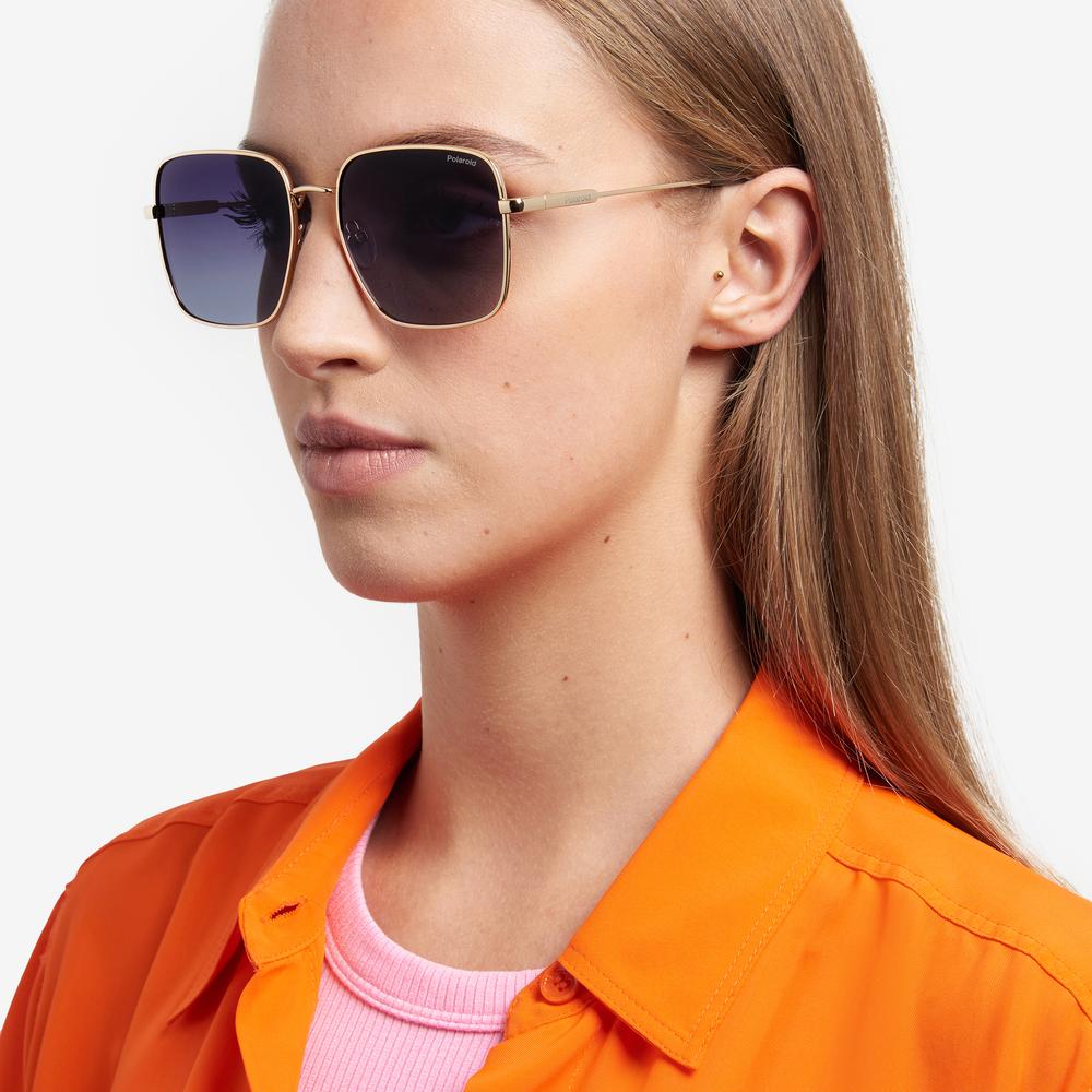 Foto 7 pulgar | Lentes Sol Polaroid Mujer Gold 205696j5g56wj