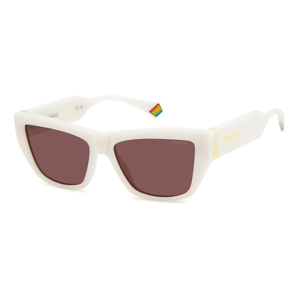 Foto 2 pulgar | Lentes Sol Polaroid Mujer White 206332vk655kl