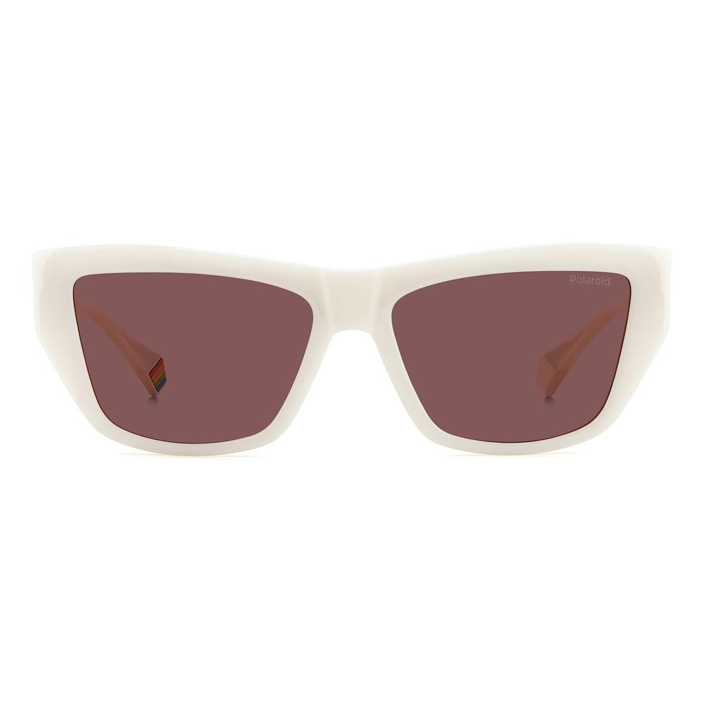 Foto 4 pulgar | Lentes Sol Polaroid Mujer White 206332vk655kl
